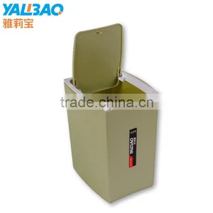 2016 Fashional Plastic Dust Bin With Cover thumbnail-2