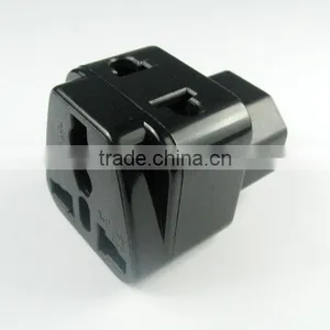 New Products 2016 China Hot Product Universal to Iec C14 Male Plug Adapter ac Adapter WDI-320 thumbnail-2