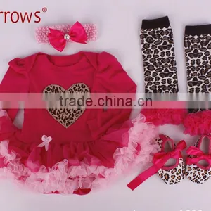 China Best Selling Products New Fashion Girls Tops Baby Long Sleeve Peplum Dress thumbnail-4