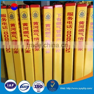 Warning Signs Pile/ Road Cable Safety Signs Pile/ Mark Signs Board Warning Signs Pile thumbnail-3