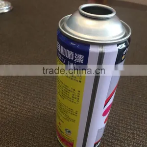 Colorful Tinplate Aerosol Can for Painting CMYK 4 Color Printing thumbnail-1