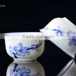 Blue Plum Blossom Tea Cup/wholesale Tea Cup thumbnail-1