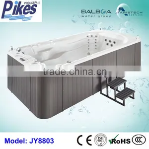 Good Quality Acrylic JY8803 Balboa System Swim Spa With Cover thumbnail-2