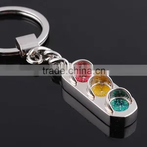 Wholesale Metal Traffic Light Keychains, Traffic Signals Metal Keychains and Key Rings thumbnail-1