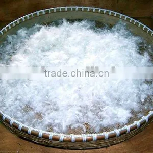 Wholesale 2-4cm White Goose Feather thumbnail-1