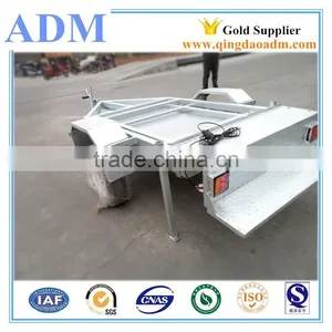 Single / Double Toilet Trailer With Galvanized Hot Dip thumbnail-1