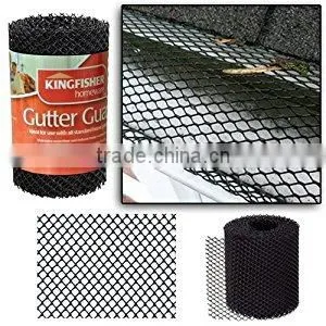 Garden Plastic Mesh Drain Gutter Leaf Guard Protector Cover thumbnail-2