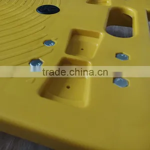 Noiseless Transport Trolley Moving Carrier Small Platform Tool Trolley Little Flatbed Trolley Carrier With Four Wheels thumbnail-3
