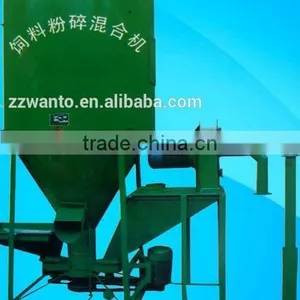 High Efficiency Animal Feed Crusher and Mixer Low Cost Grinder thumbnail-2