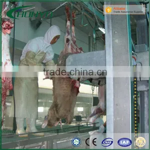 HALAL Automatic Sheep Conveying System Slaughtering Machine Of Sheep Abattoir Equipment thumbnail-6
