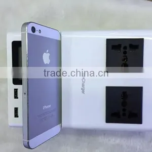 8 Ports Extension Socket Usb Power Strip Sockets With LED Light thumbnail-3