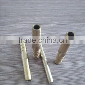 Brass Straight Hydraulic Hose Barb Fitting thumbnail-2