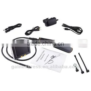 Detachable 3.5" USB Wireless Video Inspection Recordable Borescope Endoscope Camera + 1Meter Flexible Probe 12mm Camera Head thumbnail-2