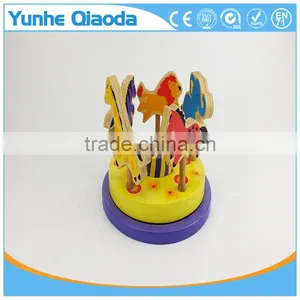 Go Round Carousel Music Box Birthday Chritmas Gifts Toys for Kids Children thumbnail-6