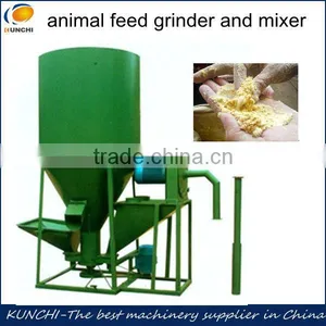 Industrial Automatic Animal Feed Mixer Grinder/ Animal Feed Grinder and Mixer thumbnail-1