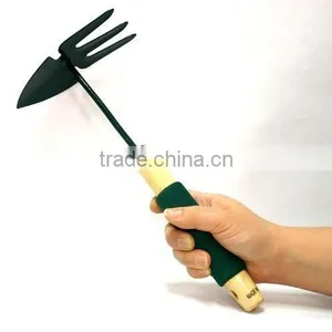 Multi Home Garden Yard Gardening Hoe Shovel Spade Rake Trowel Weeder Fork Tool thumbnail-1