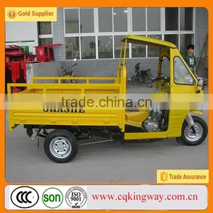 Africa 4 Stroke Engine Gasoline 3 Wheel Motorcycle With Driver Cabin for Sale thumbnail-3