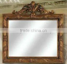 Wooden Classical Hand Carved Wall Mirror, MOQ:1PCS(B70123) thumbnail-1
