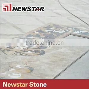 Newstar Marble Medallion Pattern Floor Tile Design Waterjet Mosaic thumbnail-5