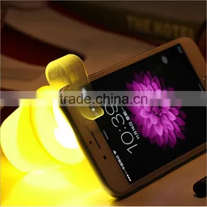 Creative Cellphone Lampshade With Holder. Portable Silicone Lamp-Chimney For Mobile Phone FlashLight thumbnail-4
