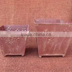 Garden Planters,Antique Planter,Designer Pots for Plants,Small Iron Planters thumbnail-1