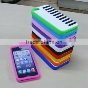 Fashionable Silicone Piano Mobile Phone Case thumbnail-1