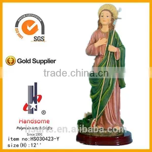 12 INCH Classic Religious Statues Santa Martha thumbnail-1