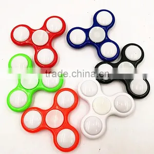 2017 New Finger EDC Hand Spinner Alloy Fidget Spinner Led Flashing Light thumbnail-5