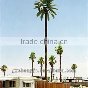 China Wholesale Manufacturer Make New Style Microwave Mobile Telecom Mobile Monopole Imitated Date Palm Tree Communication Tower thumbnail-1