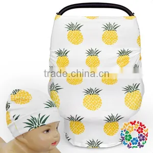 Yellow Pineapple Infant Toddler Baby Stoller Car Seat Cover thumbnail-1