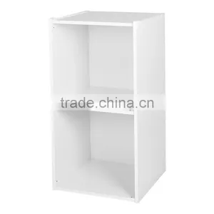 Mdf Wood Cube Organizer Home Furniture Stackable Cube Wooden Organizer Storage Boxes thumbnail-5