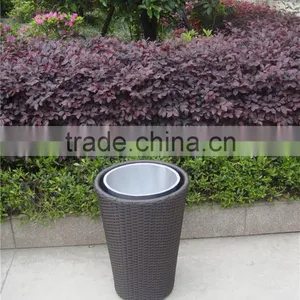 Outdoor Garden Supplies 6 Pics Rattan Flowerpot Sets thumbnail-4