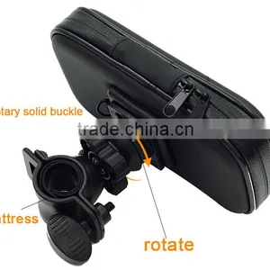 162688-M 360 Degree Rotation Waterproof Bike Universal Phone Holder Mount for Smartphone thumbnail-6