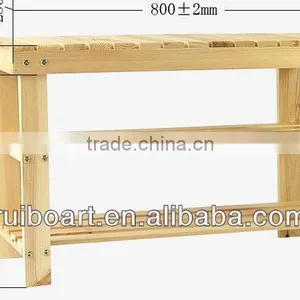 Pine Wooden Shoes Shelf thumbnail-2