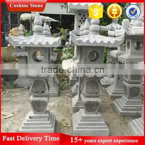 Large Granite Chinese Stone Lantern For Sale thumbnail-1