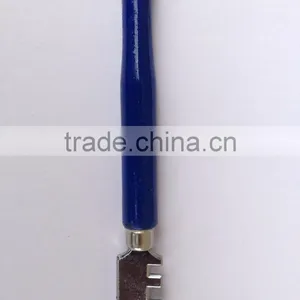 Hot Sale Professional Plastic Handle Round Oiling Rolling Glass Cutter thumbnail-6