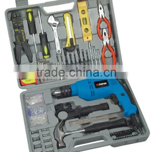 KPST0114 Impact Drill Kit Impact Drill Set Power Tool Set thumbnail-1