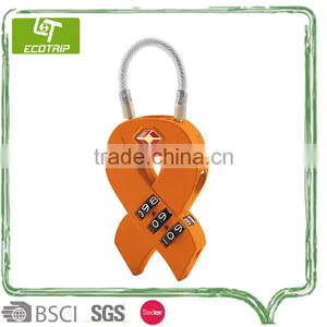New Universal Use Tsa 3 Combination Padlock Lock thumbnail-1