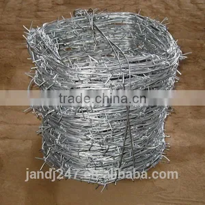 PVC Coated Barbed Wire With Factory Price is Very Reasonable thumbnail-5