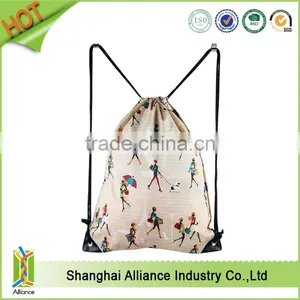 External Frame Type and Polyester Material Green Cloth Gift Bags thumbnail-1
