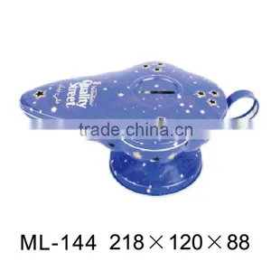 Hot Sale Irregular Shape Metal Coin Bank With Handle thumbnail-1