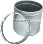 Round Candle Tin With PVC Window thumbnail-1