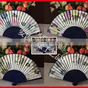 Popular Bamboo Cloth Hand Fan thumbnail-1
