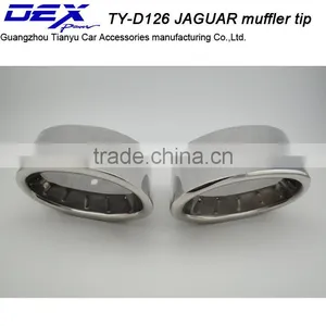Stainless Steel Exhaust Tip JAGUAR Muffler Tip thumbnail-1