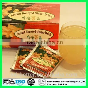 Honey Ginger Tea, Instant Ginger Tea Granules, Honeyed Lemon Ginger Drink thumbnail-2