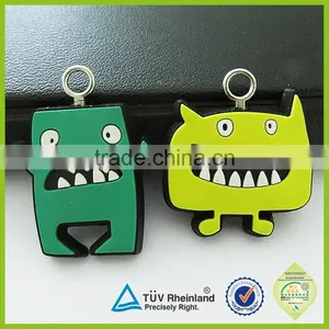 New Products Soft Pvc Washable Customized Silicone Rubber Zipper Pull thumbnail-3