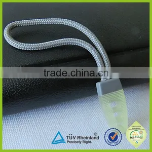 Bags/garment Black Nylon Injection Cord Zipper Puller thumbnail-3