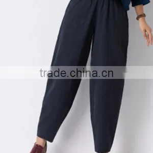 Hot Sale New Fashion Summer High Waist Ladies Pantskirt Women Chiffon Wide Leg Pant thumbnail-1