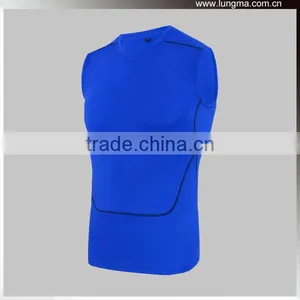 Newest Customized High Qualiity Compression Vest Gear, Performance Training Wear Rash Guard For Men Boys thumbnail-1