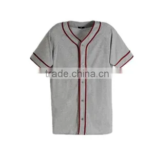 Cannda Baseball Buttons Shirt Baseball Jersey Wholesale for Men thumbnail-2